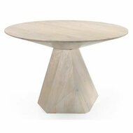 Eettafel Home ESPRIT Mangohout 120 x 120 x 77 cm 1