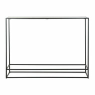 WandtafelDKD Home Decor 110 x 25 x 84 cm Zwart Gouden Aluminium Plastic 4