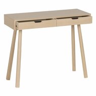 WandtafelNatuurlijk Dennenhout Hout MDF 90 x 35 x 75 cm 8