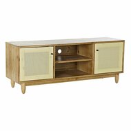 Tv-meubel DKD Home Decor Bruin 140 x 38 x 53 cm Spar Natuurlijk Rotan 1