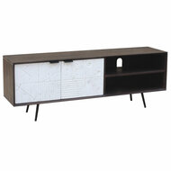 Tv-meubel DKD Home Decor Donkerbruin 140 x 35 x 50 cm Mangohout 1