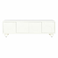 Tv-meubel DKD Home Decor Wit Hout MDF 160 x 37 x 50 cm 5