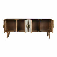 Tv-meubel Home ESPRIT Gouden Natuurlijk Hout 145 x 40 x 60 cm 4