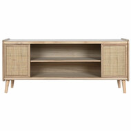 Tv-meubel Home ESPRIT Natuurlijk Rotan Paulownia hout 120 x 35 x 54 cm 5