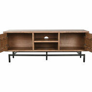 Tv-meubel Home ESPRIT Bruin Metaal Acacia 148 x 45 x 55 cm 3