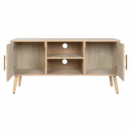 Tv-meubel Home ESPRIT Natuurlijk Paulownia hout Hout MDF 120 x 40 x 60 cm 3