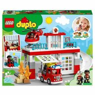 Playset Lego 10970 DUPLO Fire Station and Helicopter (117 Onderdelen) 2