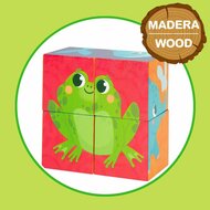 3D puzzel Lisciani 4 Onderdelen 22 x 23 x 1 cm (6 Stuks) dieren 2