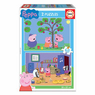 Kinderpuzzel Educa Peppa Pig (2 x 48 pcs) 1