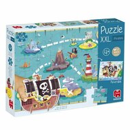 Kinderpuzzel Diset XXL Piratenboot 48 Onderdelen 1