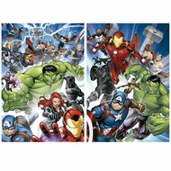 Set van 2 Puzzels The Avengers 100 Onderdelen 2