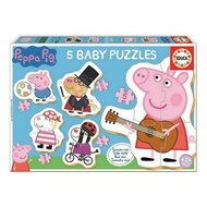 Set van 5 Puzzels   Peppa Pig Baby           2