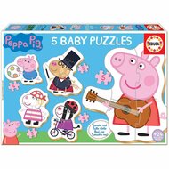 Set van 5 Puzzels   Peppa Pig Baby           5