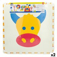 Puzzelmat Colorbaby 4 Onderdelen dieren 118 x 118 cm EVA (2 Stuks) 1