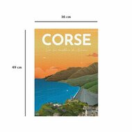 Puzzel Nathan Affiche de la Corse 5