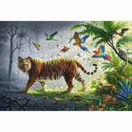 Puzzel Ravensburger Jungle Tiger 00017514 500 Onderdelen 2