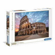 Puzzel Clementoni 33548 Colosseum Sunrise - Rome 3000 Onderdelen 1