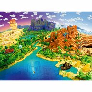 Puzzel Minecraft Ravensburger 17189 World of Minecraft 1500 Onderdelen 3