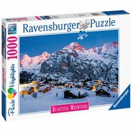 Puzzel Ravensburger 17316 The Bernese Oberland - Switzerland 1000 Onderdelen 1