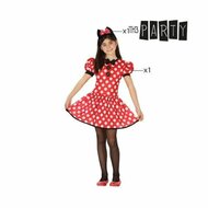 Kostuums voor Kinderen Minnie Mouse 26947 Rood Fantasie 5-6 Jaar (2 Onderdelen) 2