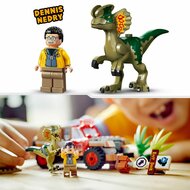 Playset Lego Jurassic Park 30th Anniversary 76958 Dilophosaurus Ambush 211 Onderdelen 4