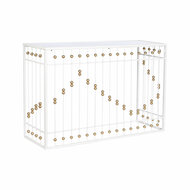 WandtafelHome ESPRIT Wit Gouden Spiegel 120 x 40 x 80 cm 1