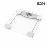 Digitale Personenweegschaal EDM 07520 Zwart Transparant Kristal 180 kg 2