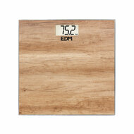 Digitale Personenweegschaal EDM Kristal Hout 180 kg (26 x 26 x 2 cm) 2