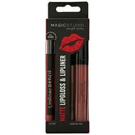 Make-up Set Magic Studio Matte Lipgloss &amp; Lipliner (2 pcs) 1