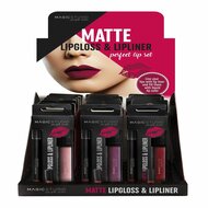 Make-up Set Magic Studio Matte Lipgloss &amp; Lipliner (2 pcs) 2