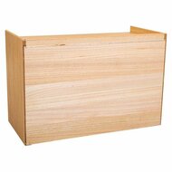 Kruk Alexandra House Living Natuurlijk Hout MDF 38 x 53 x 80 cm Schoenenrek 4