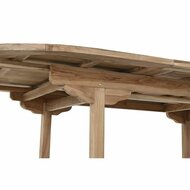 Eettafel DKD Home Decor Bruin Uitschuifbaar Teakboom (180 x 120 x 75 cm) 4