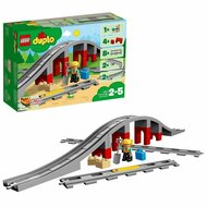 Voertuig Speelset   Lego DUPLO 10872 Train rails and bridge         26 Onderdelen   1