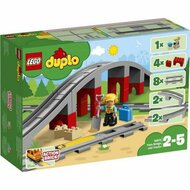 Voertuig Speelset   Lego DUPLO 10872 Train rails and bridge         26 Onderdelen   7