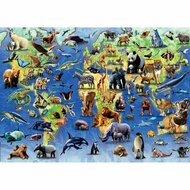 Puzzel Educa Danger of extinction 500 Onderdelen 1