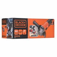 Haakse slijper Black &amp; Decker BEG120-QS 125 mm 750 W 8