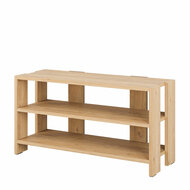 Schoenenbank Alexandra House Living Bruin 84 x 44 x 29 cm 2 Planken 1