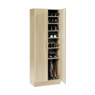 Schoenenkast Alexandra House Living Lichtbruin 59 x 171 x 35 cm 2 deuren 7 Planken 1