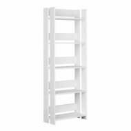 Boekenkast Alexandra House Living Wit Hout MDP 57 x 155 x 25 cm 5 Planken 1