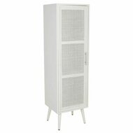 Kast Alexandra House Living Zilverkleurig white wedding Bamboe Hout MDF 37 x 139 x 40 cm 1