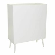 Kast Alexandra House Living Zilverkleurig white wedding Bamboe Hout MDF 37 x 101 x 80 cm 4