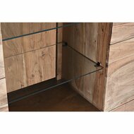 Kast DKD Home Decor   145 x 40 x 153 cm Kristal Bruin Acacia 2