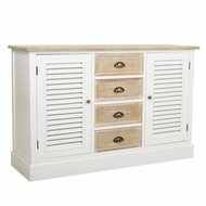 Dressoir Alexandra House Living Wit Paulownia hout Hout MDF 40 x 80 x 124 cm 1