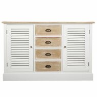 Dressoir Alexandra House Living Wit Paulownia hout Hout MDF 40 x 80 x 124 cm 2