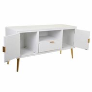 Dressoir Alexandra House Living Wit Gouden 40 x 61 x 121 cm 3