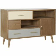 Dressoir DKD Home Decor Metaal Paulownia hout (120 x 40 x 78.5 cm) 3