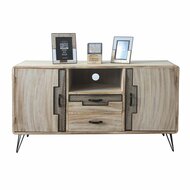 Dressoir DKD Home Decor Metaal Paulownia hout (120 x 41 x 65 cm) 1