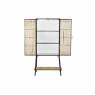 Dressoir DKD Home Decor Zwart Natuurlijk Metaal 65 x 35 x 130,5 cm 6