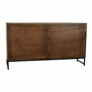 Dressoir DKD Home Decor Wit Metaal Mangohout 155 x 40 x 85 cm 6