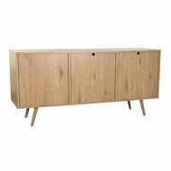 Dressoir DKD Home Decor Natuurlijk Metaal Hout MDF 160 x 45 x 75 cm 7